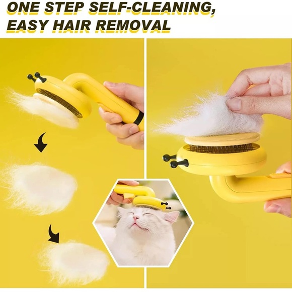 Little Bee Hair Removal Comb for pets NEW in box - Picture 6 of 9